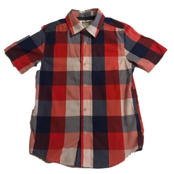 Urban Pipeline Short Sleeve Plaid Button Down Shirt Sz S - Picture 1 of 6